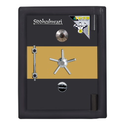 Heavy iron jewelry and bank safety locker