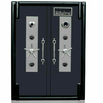 Exclusive double door jewelry locker